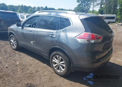 2015 Nissan Rogue Sv z USA, uszkodzony, nr VIN KNMAT2MV5FP553272